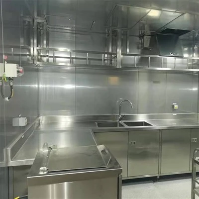 وحدة خزانة حوض من الفولاذ المقاوم للصدأ
